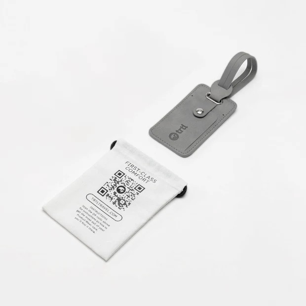 Trtl Luggage Tag Grey | t2TA2ZkLKqM